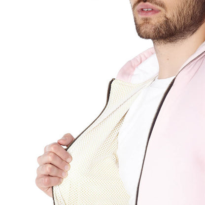 Ladies Knife Resistant Anti Slash Hooded Top in Pink