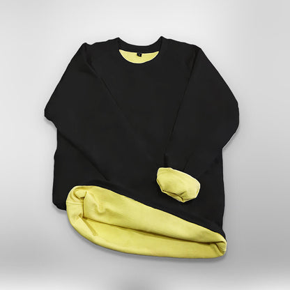 Knife Resistant Anti Slash Long Sleeved T-Shirts in Black