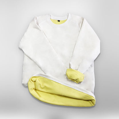 Knife Resistant Anti Slash Long Sleeved T-shirts in White