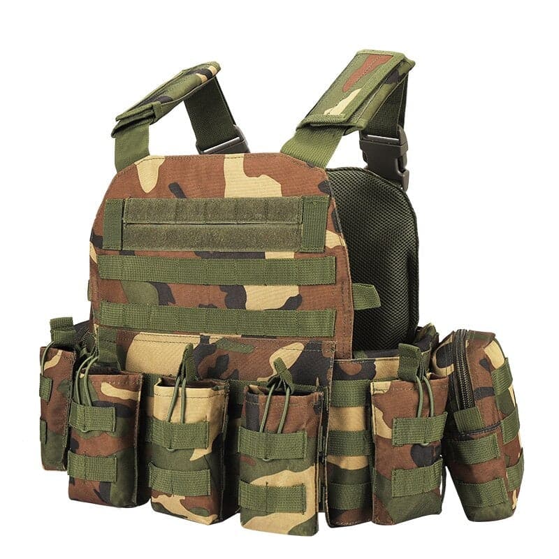 Military plate carrier hunting bullet proof body armor tactical vest-4