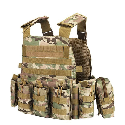 Military plate carrier hunting bullet proof body armor tactical vest-6