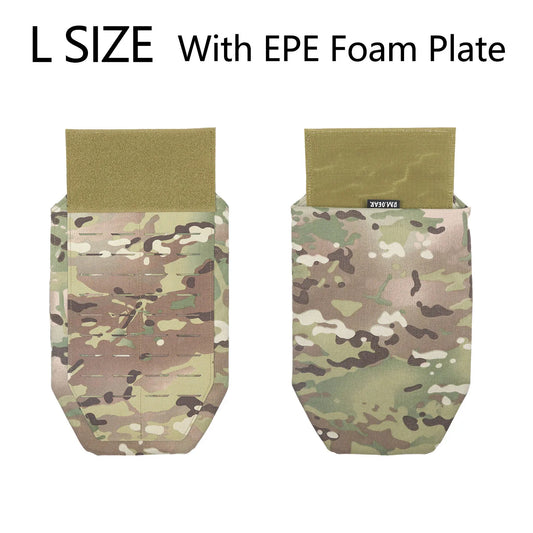 DMGear Tactical Pleated  Vest Crotch Groin Protection Gear Accessory Airsoft War Men Molle Body Armor Bag Equipment