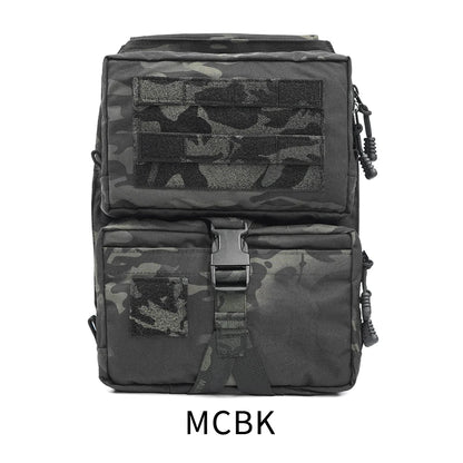 Tactical Vest Backboard Bag for Mayflower Scarab Quick Release Molle Medical Water Bag Airsoft Huting Accessory Wargame Gear