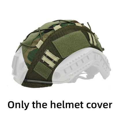 1PCS Tactical Helmet Cover for Fast MH PJ BJ Helmet Airsoft Paintball Army Helmet Cover Military Accessories Helmet protectors