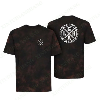 2023 Loose Rider Short Sleeve Jersey BMX MTB Mountain Bike Summer Shirts DH Motocross Downhill Enduro Sweatshirts