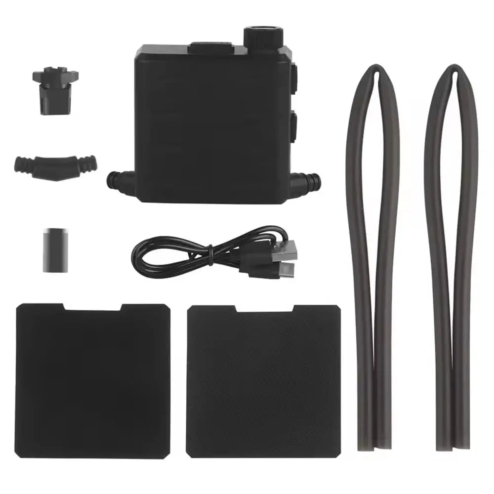 Tactical Cordless Airsoft Goggles Defogger Defogging Fan Anti-fog Pump for Safety Glasses with Rubber Seal Adjustable Wind Speed