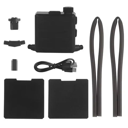 Tactical Cordless Airsoft Goggles Defogger Defogging Fan Anti-fog Pump for Safety Glasses with Rubber Seal Adjustable Wind Speed