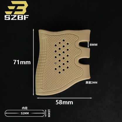 Tactical Rubber Grip Cover Handle Glove Fit AR15 HK416 G17 G18 G19 Weapon Anti Slip Protect Cover Airsoft Hunting Accessories