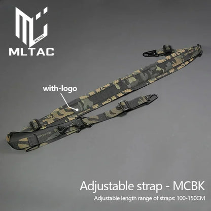 Tactical 2 Point Modular Rifle Sling Shooting Hunting Weapo Fast Shoulder Strap Portable Adjustable Sling Rope Fit M4 Ak Ar15