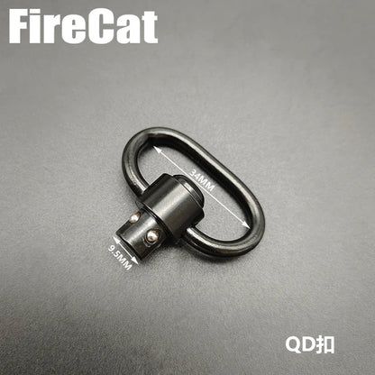 Airsoft Tactical Metal QD Sling Mount for MLOK Rail Quick Release Steel Push Button Attachment Points Hunting Gun Accessories