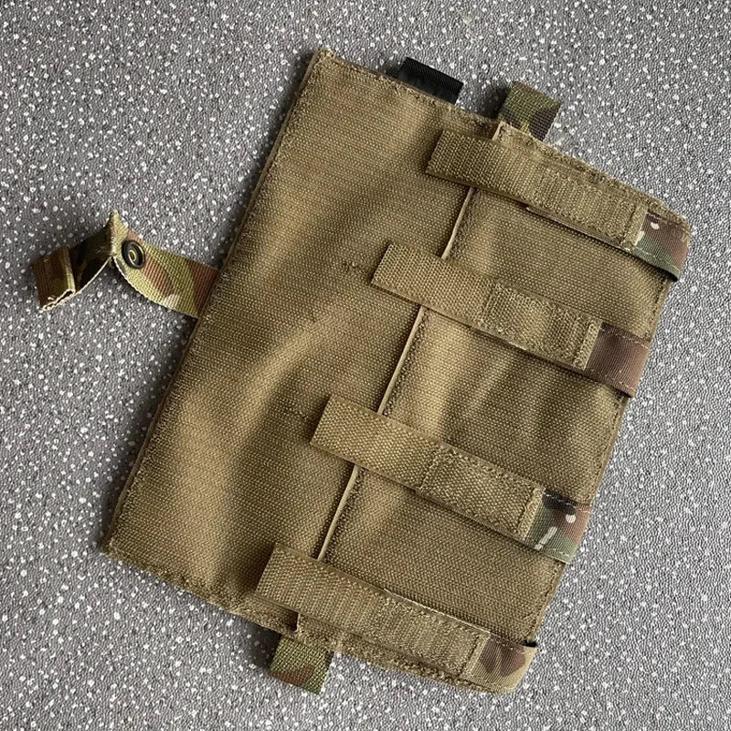Multicam Magazine Pouch Tactical Vest Front Plate Mag Bag Airsoft Detachable Triple Molle Pouch Accessories