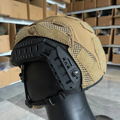 Multicam Helmet Cover Tactical FAST/OPS-CORE/SF Helmet Cover Gear Airsoft Paintball Wargame Helmet Protective Cover Accessories
