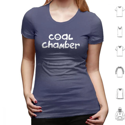 Coal Chamber 1 T Shirt Big Size 100% Cotton Coal Chamber Coal Chamber Band Chamber Logo