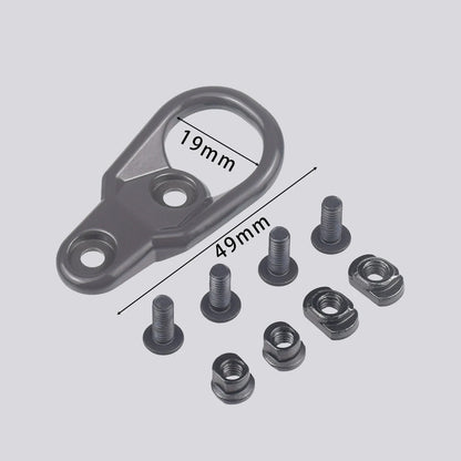 Tactical RSA GBB Buckle QD Swivel Sling Mlok Scope Mount Attachment Adapter Pictinny Rail Hunting Airsoft Rifle Accessories