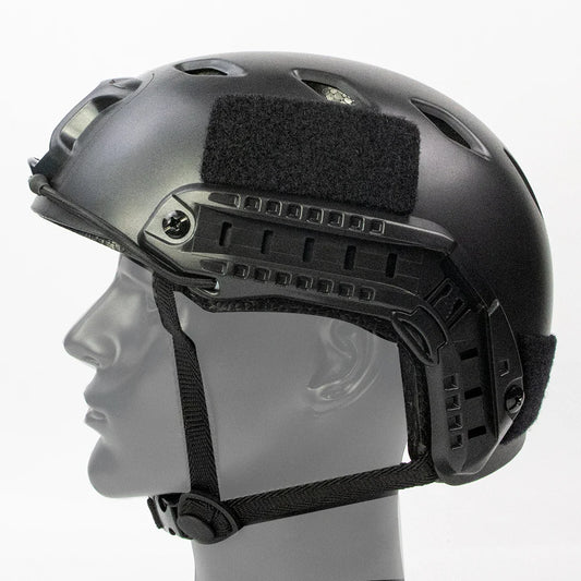 BOOIU FAST Tactical BJ Type Helmet Airsoft Protective Paintball Combat Helmet Riding CS Game Head Protector ABS Fast Helmets