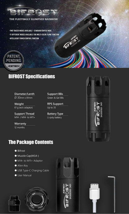 Acetech Bifrost Tracer Unit - Titanium