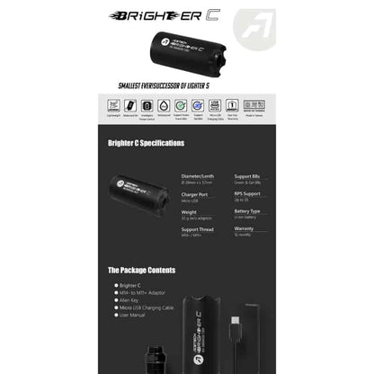 Acetech Brighter C Tracer Unit (Coloured)