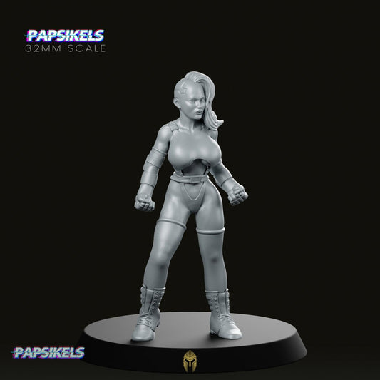 Aetif Lockrock CyberPunk Babe Miniature