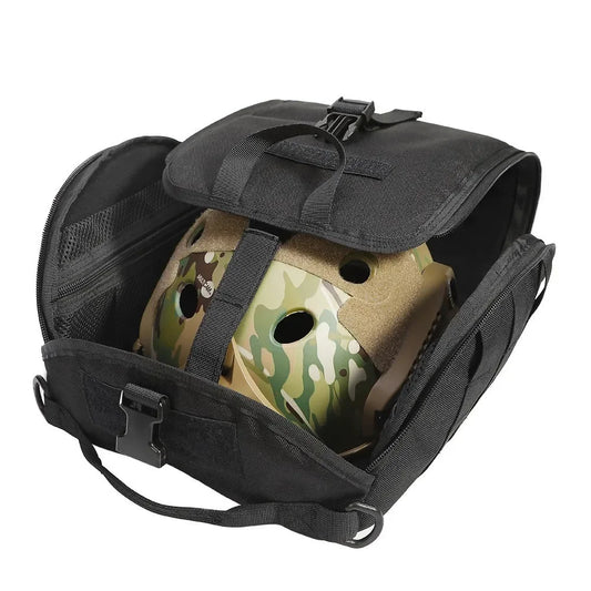 Tactical Helmet Bag Airsoft Anti-virus Carrier Bag Bulletproof Helmet Box Outdoor Storage Molle Bag For Fast MICH Wendy Helmet