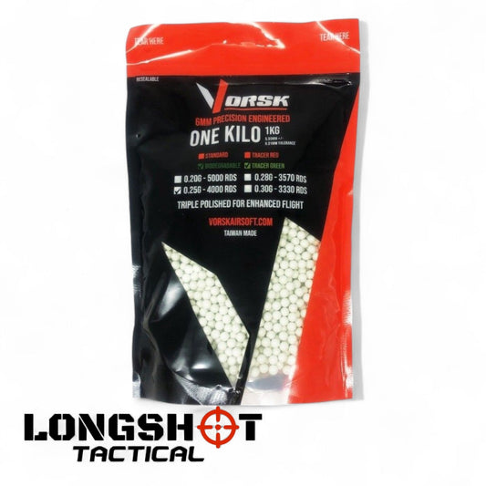 Airsoft BBs Tracer (1kg Resealable Bag) (0.25g - 6mm) (Green)