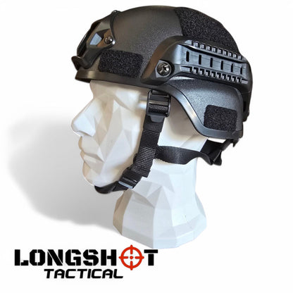 Airsoft FAST Helmet Adjustable - Black
