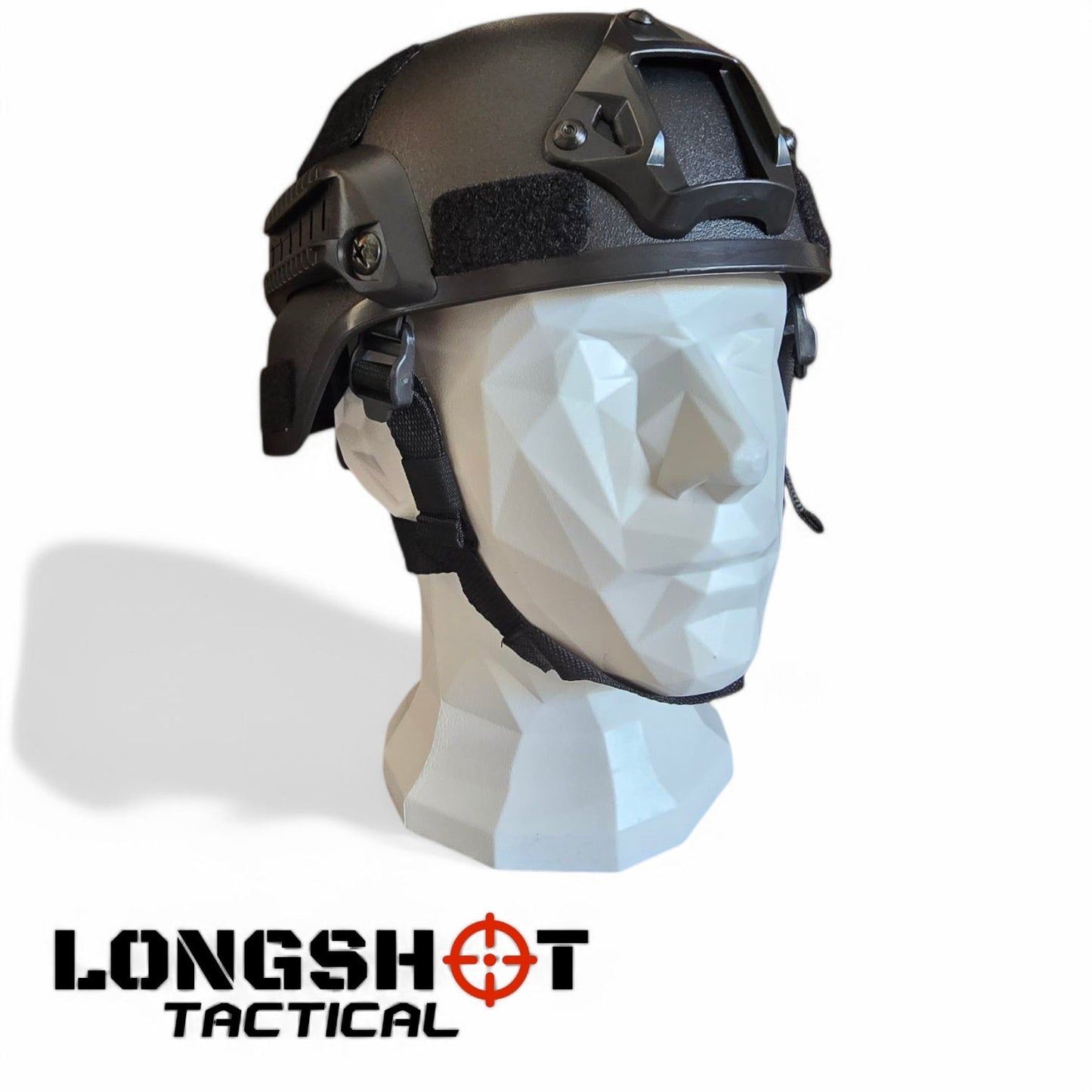 Airsoft FAST Helmet Adjustable - Black