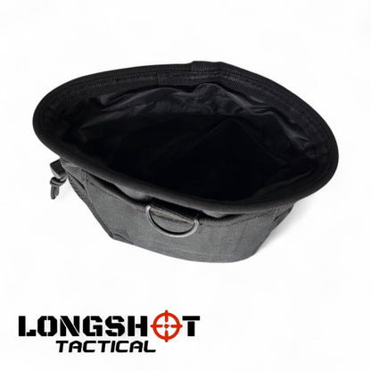 Airsoft Magazine Dump Pouch - Longshot Tactical - Black