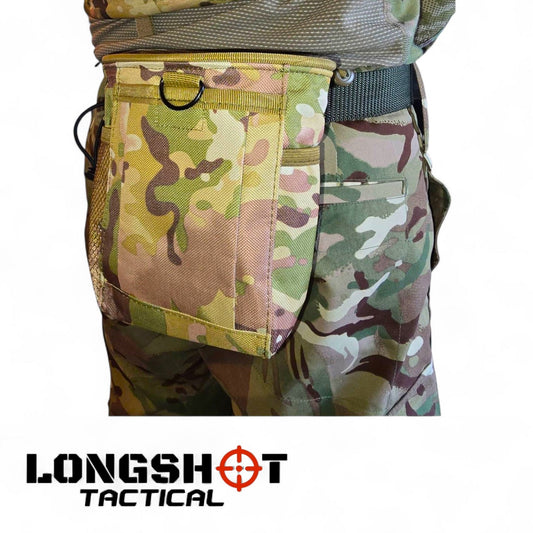 Airsoft Magazine Dump Pouch - Longshot Tactical - MTP style Camo