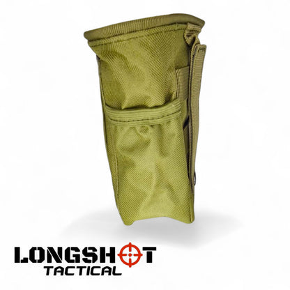 Airsoft Magazine Dump Pouch - Longshot Tactical- Olive Green