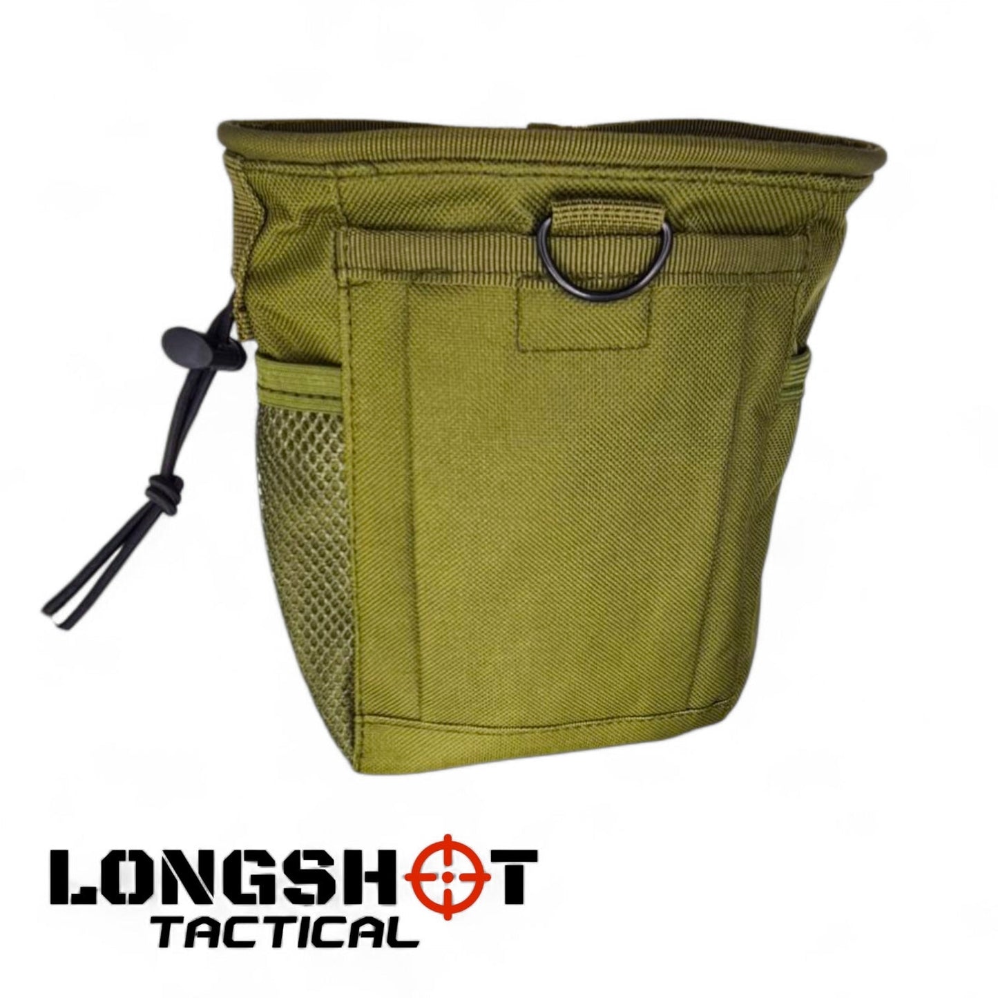 Airsoft Magazine Dump Pouch - Longshot Tactical- Olive Green