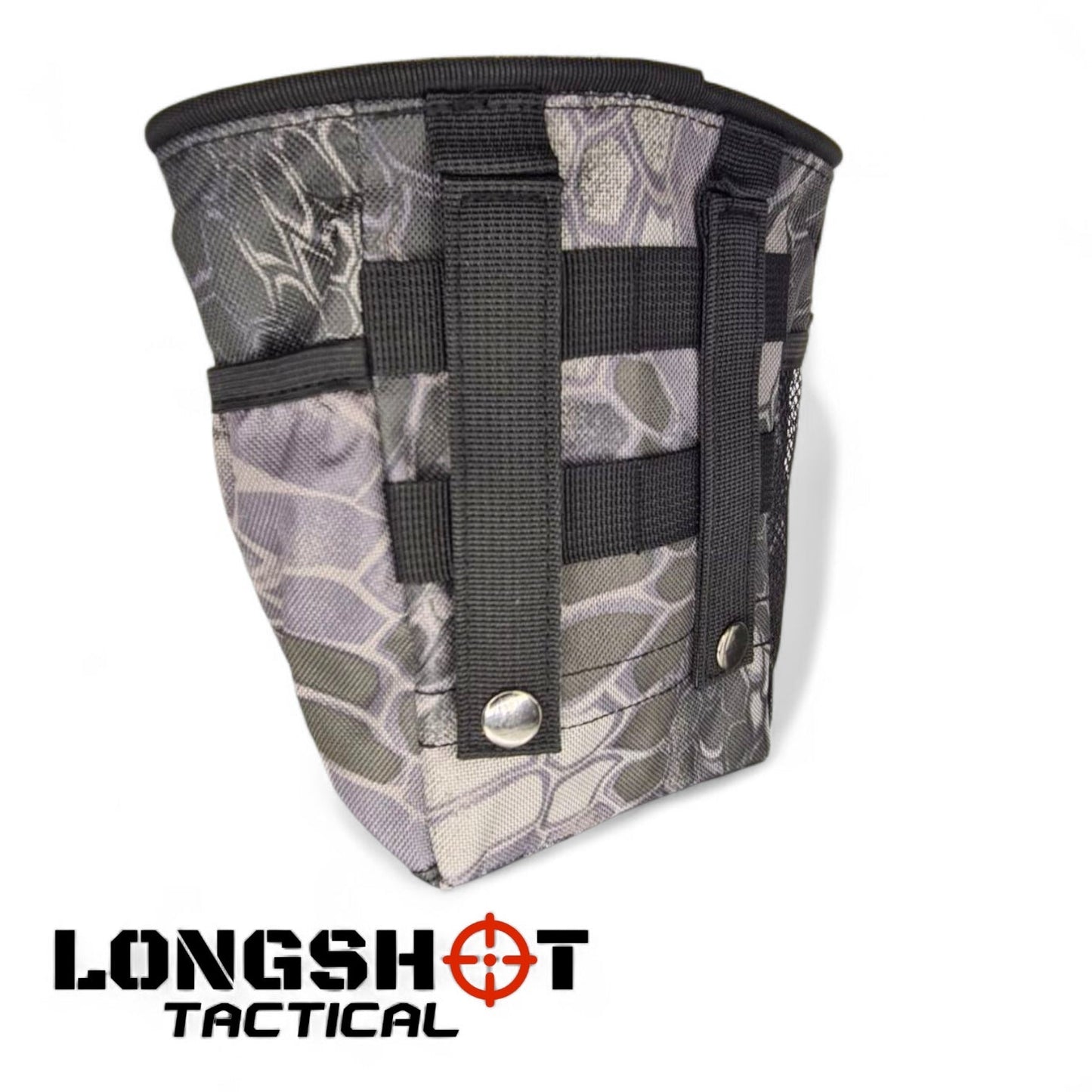Airsoft Magazine Dump Pouch - Longshot Tactical- Urban Ash Camo