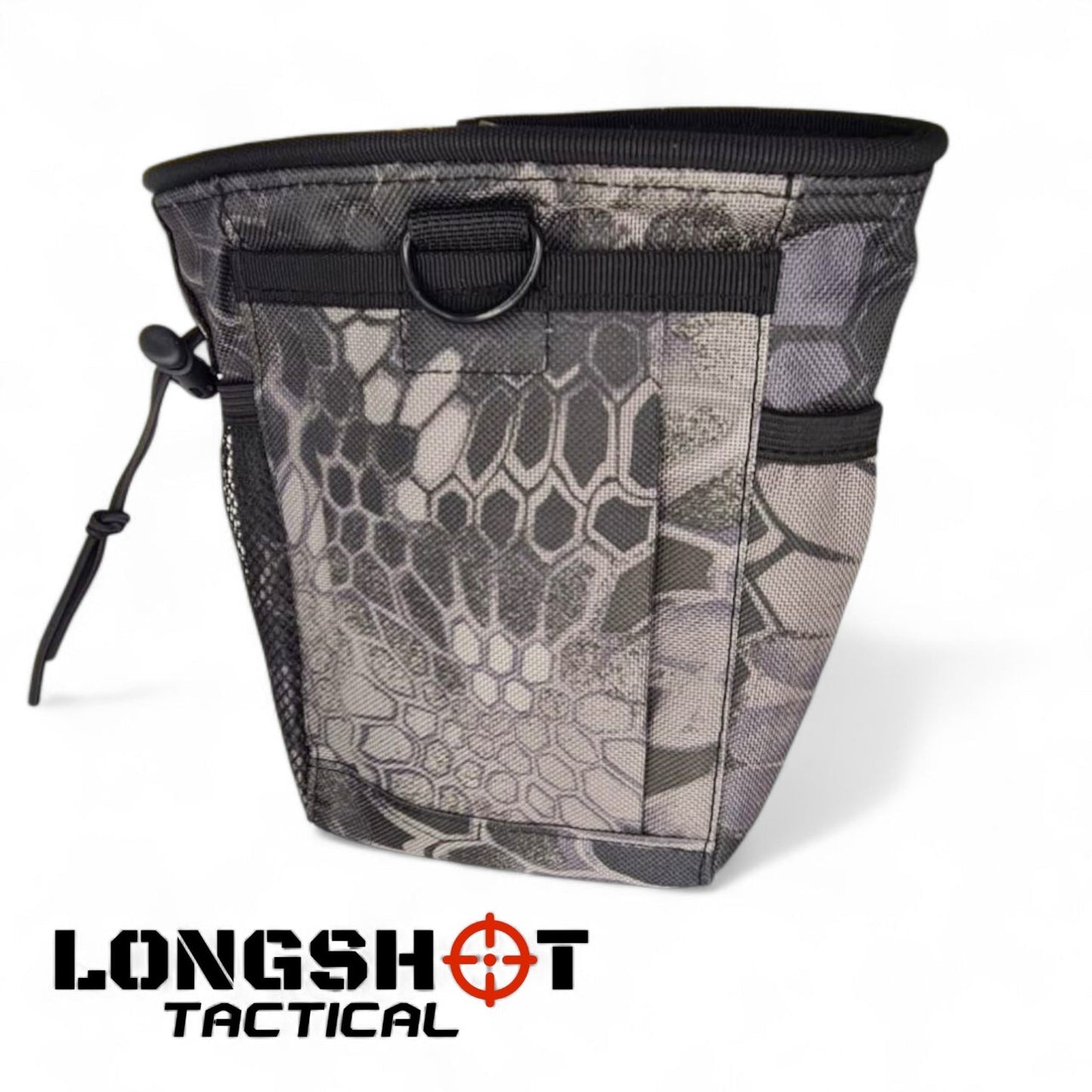 Airsoft Magazine Dump Pouch - Longshot Tactical- Urban Ash Camo