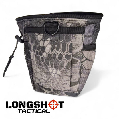Airsoft Magazine Dump Pouch - Longshot Tactical- Urban Ash Camo