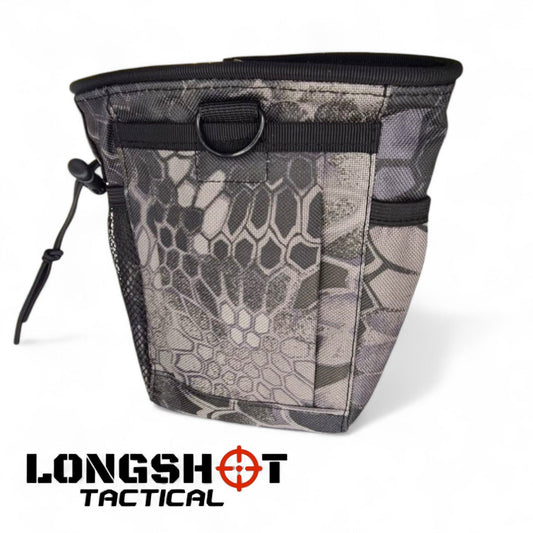 Airsoft Magazine Dump Pouch - Longshot Tactical- Urban Ash Camo