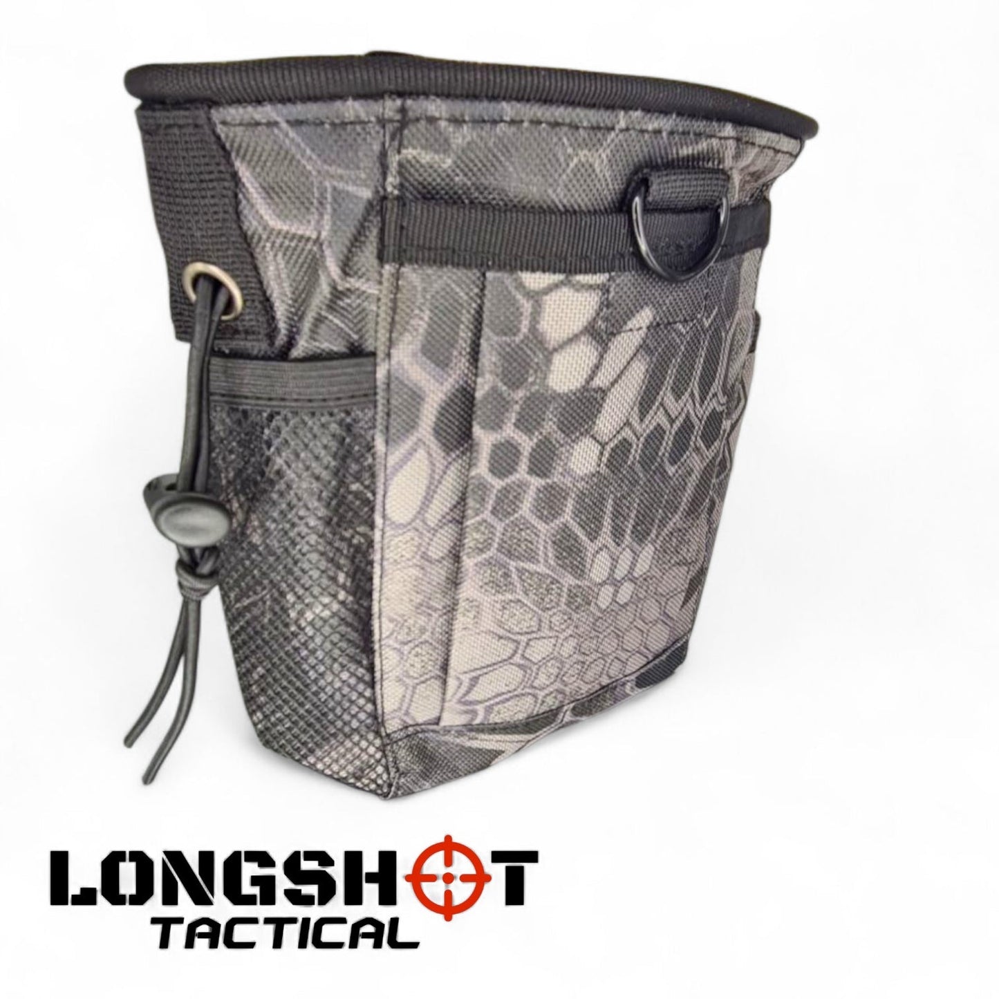 Airsoft Magazine Dump Pouch - Longshot Tactical- Urban Ash Camo