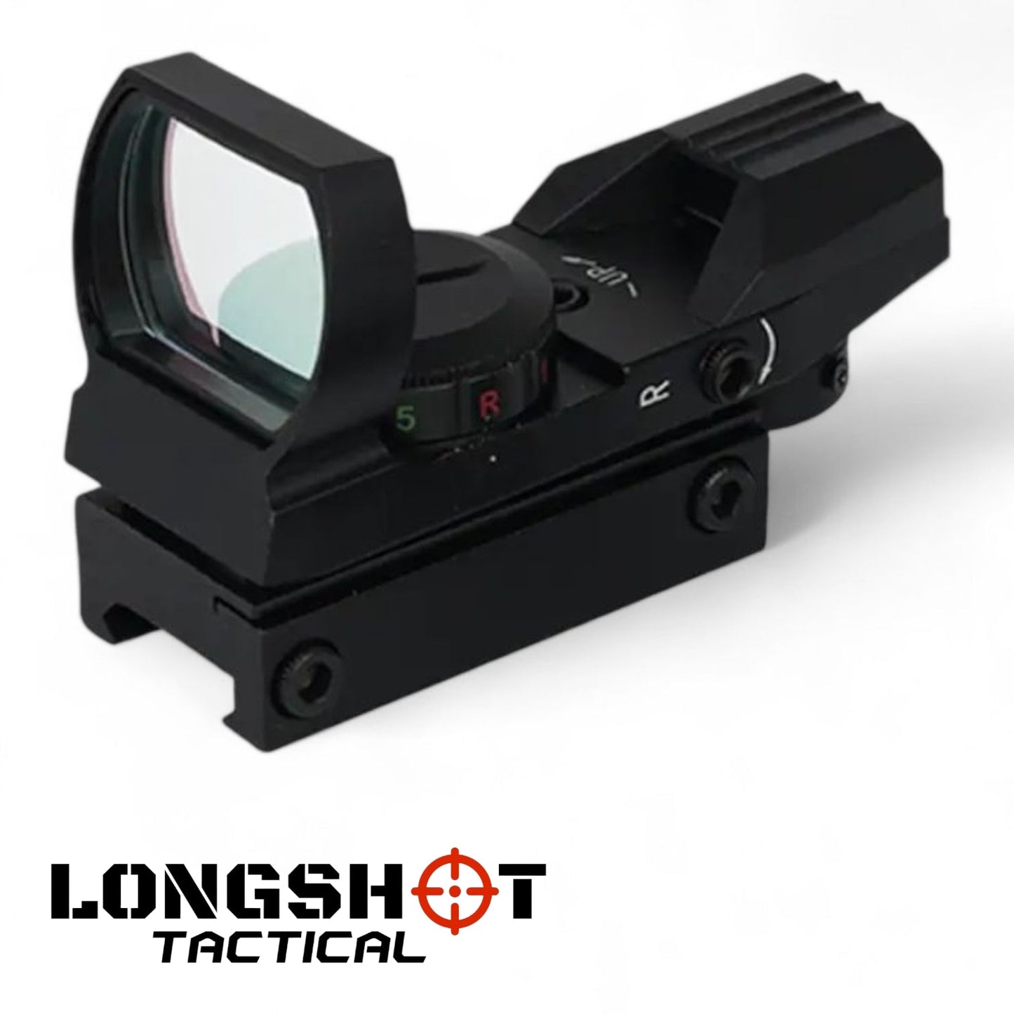Airsoft Red Dot Reflex Sight – Mini Holographic Optic with Dual Illumination