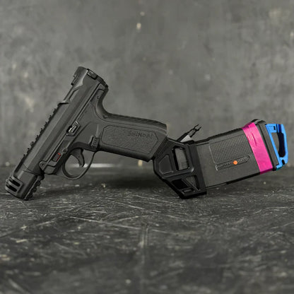 Airtac T1P CNC Angled HPA Adapter - 2 in 1 GLK + CAPA - Blackout Edition