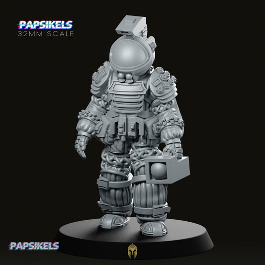 Aliens Marine Encounter Suit Delta Miniature
