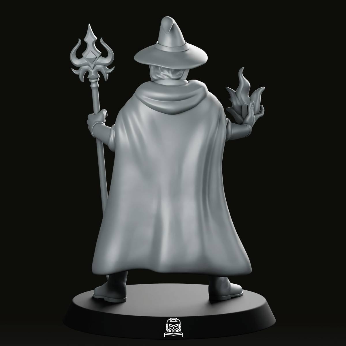 Althas Fenrow Wizard Miniature