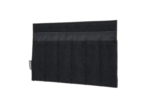 Amomax Chest Rig Panel - Black (Hook and Loop to Molle)