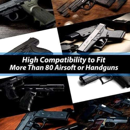 Amomax Per-Fit Adjustable Universal  Multi-Fit Holster (Left Handed)