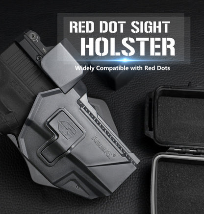 Amomax Tactical  Holster with RDS Fits Glock
