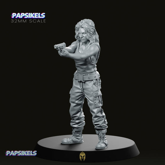 Annie Batun Cyberpunk Miniature