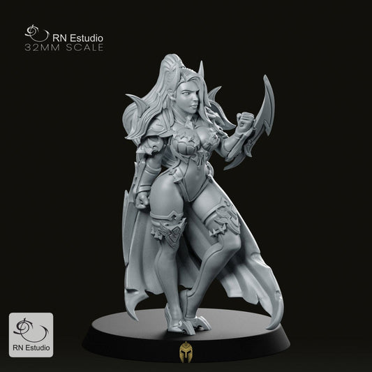 Assassin Elena Fantasy Miniature
