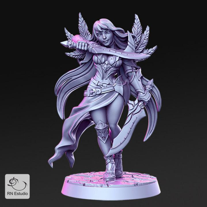 Assassin Valeen Blade Dancer Miniature