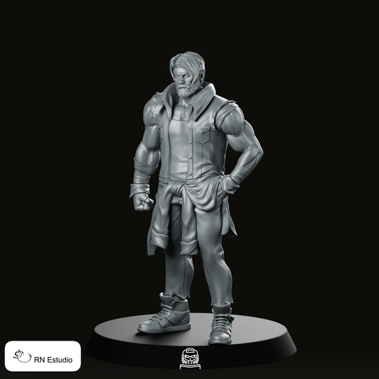 Axel Stone Streets Of Rage 2 Miniature