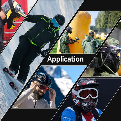 Tactical Cordless Airsoft Goggles Defogger Defogging Fan Anti-fog Pump for Safety Glasses with Rubber Seal Adjustable Wind Speed