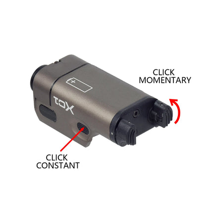 Tactical Surefire XC1 Weapons LED Light Upgrade Metal Hunting Pistol Scout Flashlight For Airsoft G17 18C 19 Gun Accessories