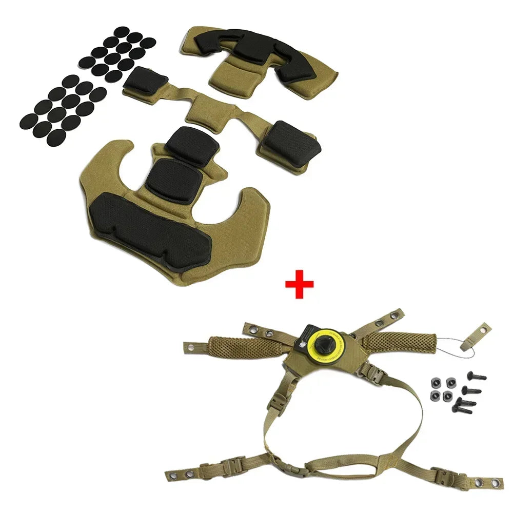 Team Wendy Helmet Hanging Suspension System Chin Strap for Team Wendy FAST MICH Tactical Airsoft Helmet Accessories