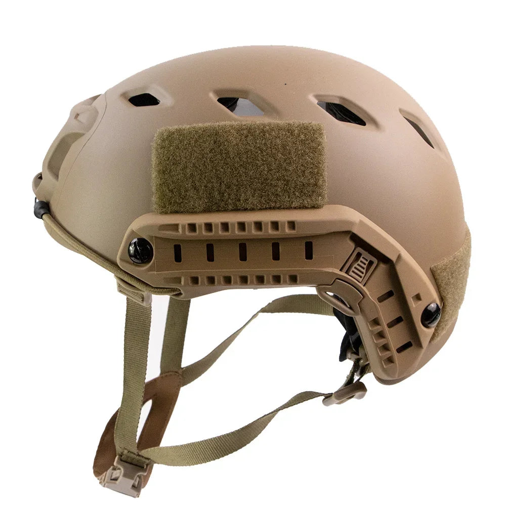 BOOIU FAST Helmet MH PJ BJ Airsoft TacticsHelmets ABS Outdoor CS Paintball Shooting Game Protective Equipment
